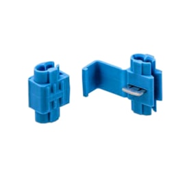 Conector Emenda e Derivação Bipolar 560 Azul 10 Peças 3M Conector Emenda e Derivação Bipolar 560 Azul 10 Peças 3M
