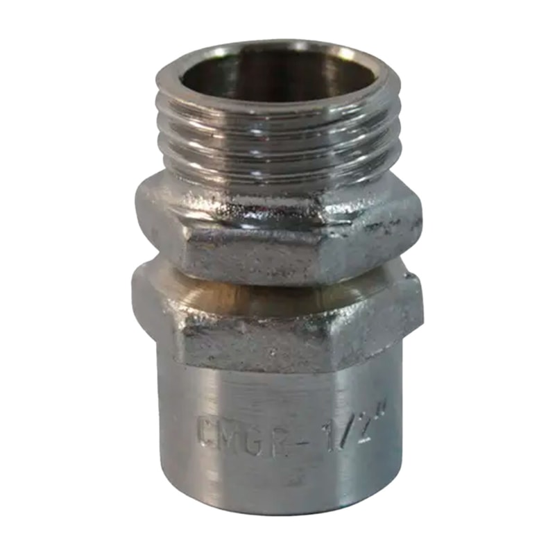 Conector Macho Girat.Cmgr-H 2.1/2' Latão Zinc. Indel