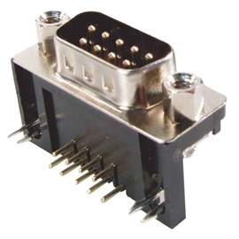 Conector Para PCI 9 Vias Macho 90 DBPN1M-09 Metaltex