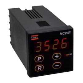 Contador de Pulso Digital Embutir HCWR 48x48mm 110/220VCA 4 Dígitos Coel Contador de Pulso Digital Embutir HCWR 48x48mm 110/220VCA 4 Dígitos Coel