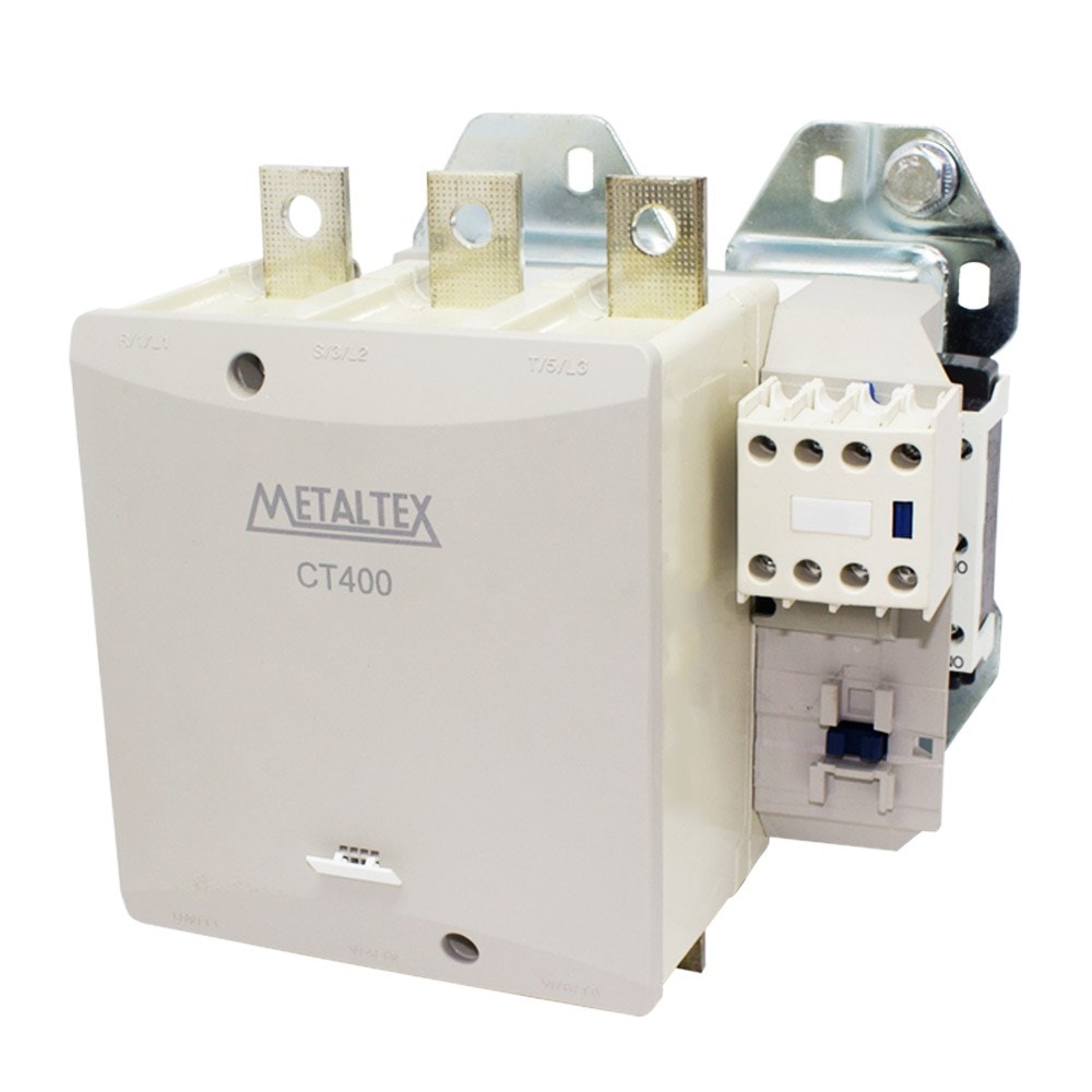 Contator Tripolar 400A 220VCA 2REV Metaltex CT400-H5-322