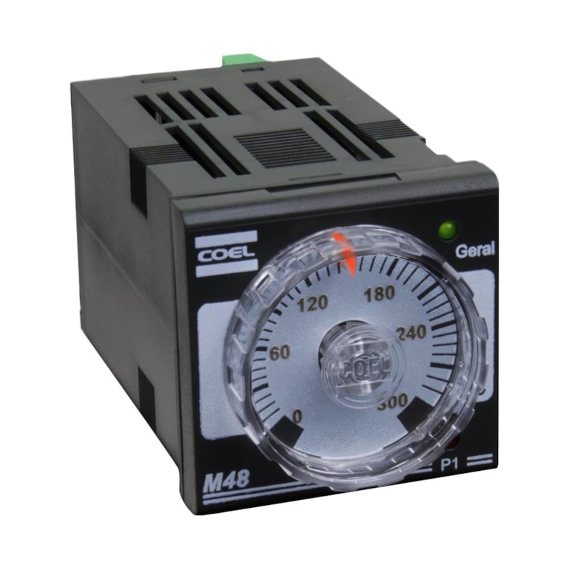 Controlador De Temp. Analogico M48Wr 24-240Vca 0-300G J48X48Mm Coel