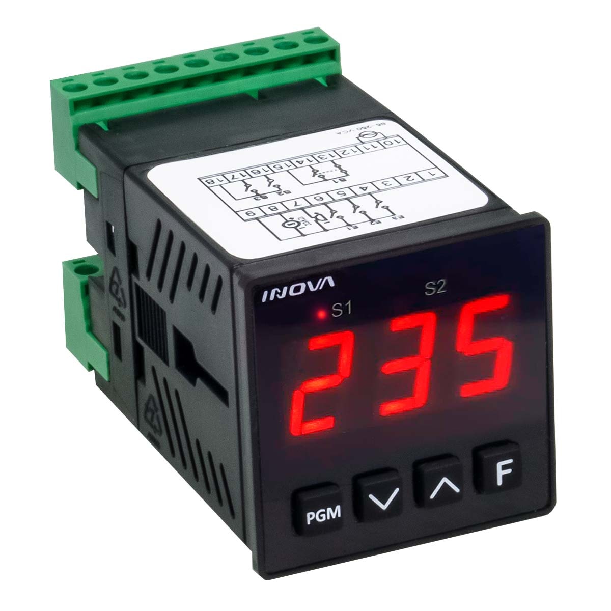 Controlador De Temp. Digital Inv-Ka3-01-Mt-H-Rs 48x48MM Inova