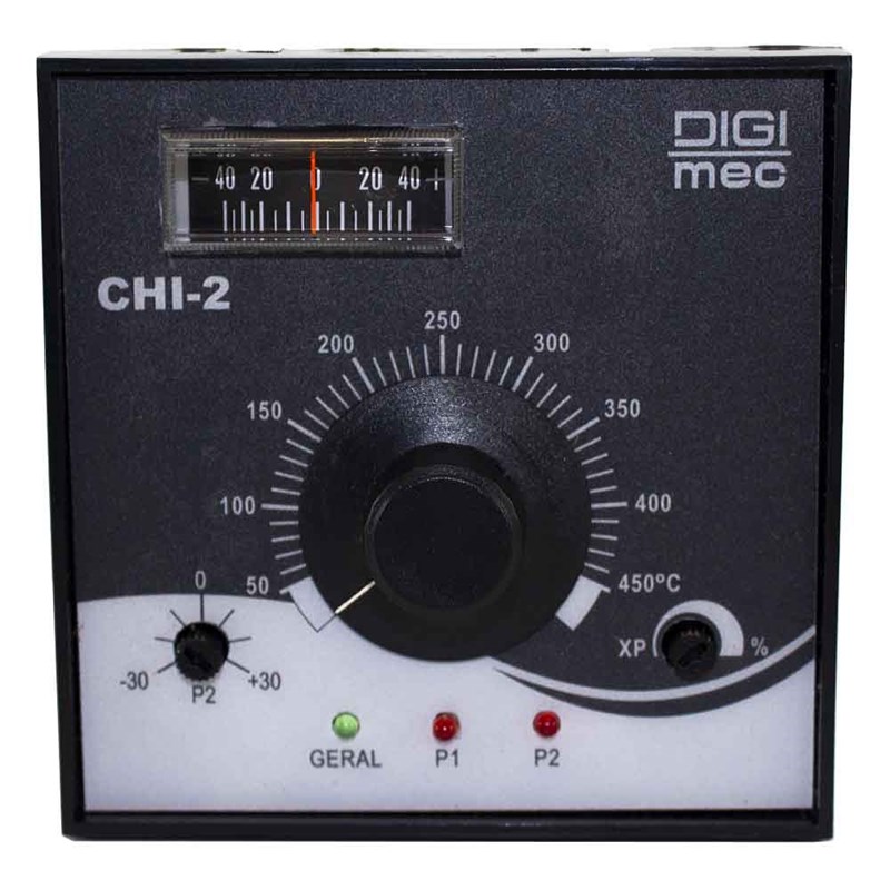 Controlador De Temperatura Analógico Galvanométrico 50-450C 200V DCH81719 Digimec