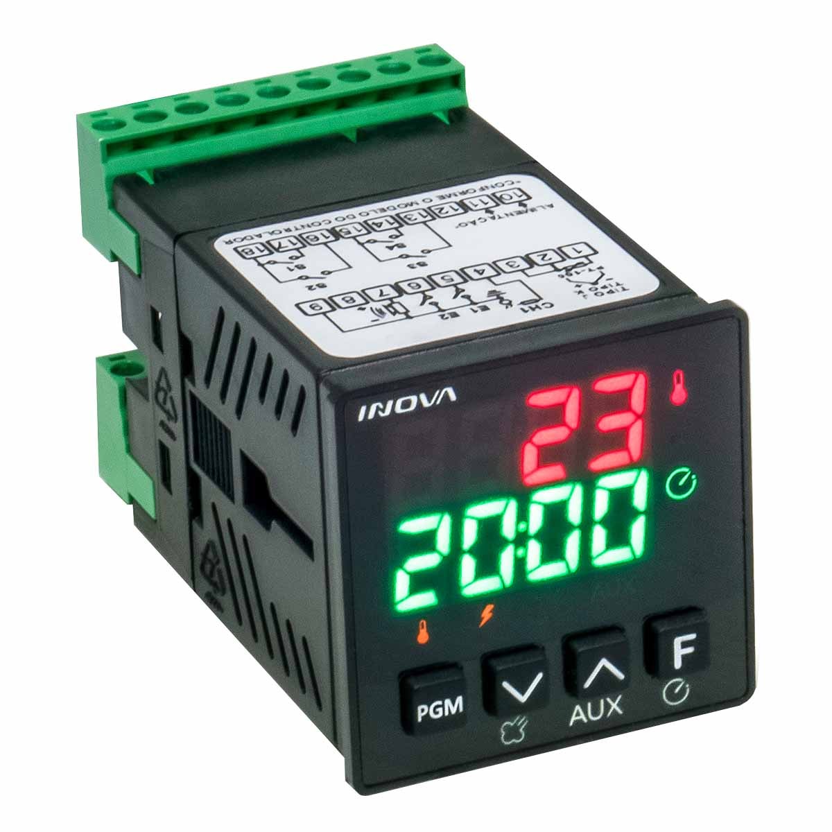 Controlador De Temp. Digital Inv-Ka3-01-Mt-H-Rs 48x48MM Inova