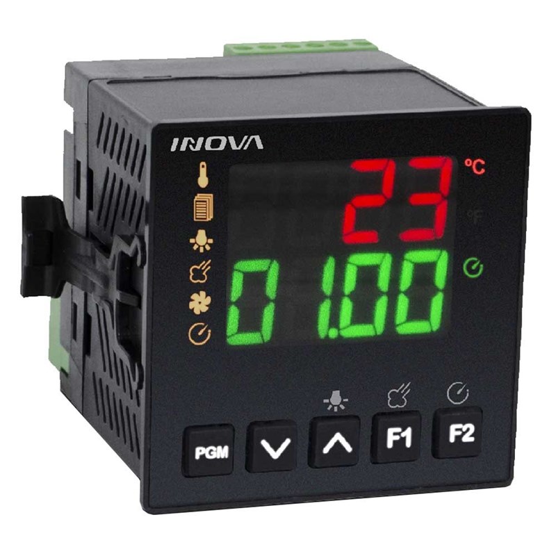 Controlador De Temperatura Digital INV-YB1-13-J-H 85-250VCA Inova
