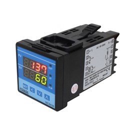 Controlador de Temperatura Digital MC8438-101-000 1S.RELE 1AL 100-240VCA Metaltex