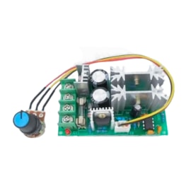 Controlador De Velocidade Pwm Motor Dc 12V-60V 1200W 20A Arsolcomp