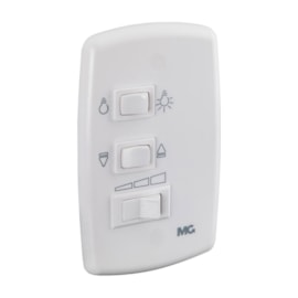 Controle Para Ventilador De Teto e Lâmpada 127V Margirius