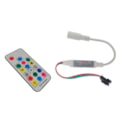 Controle Remoto Para Fita Led Rgb Digital 12V/24V Mk Iluminção