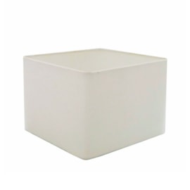 Cúpula Quadrada 25x25x20 Algodão Cru Paco Cúpula Quadrada 25x25x20 Algodão Cru Paco