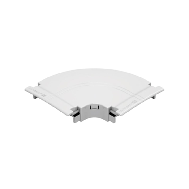 Curva Horizontal 90° Branca Dx18240 Dutotec