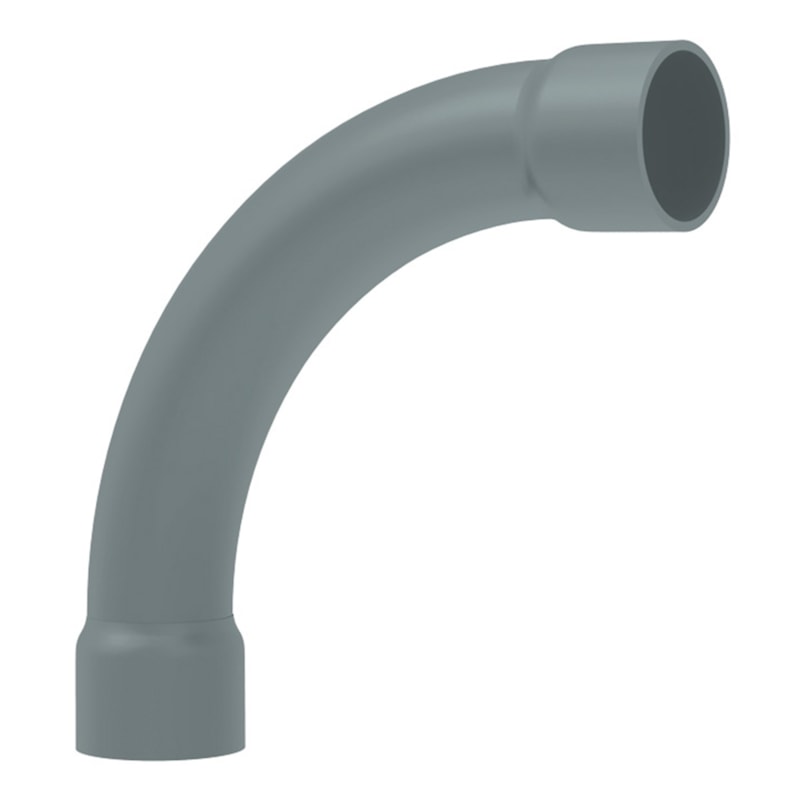 Curva Pvc Cinza 90° 2