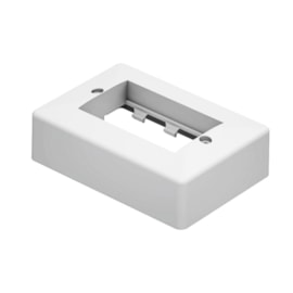 Derivação 4x2 3 Módulos DX18942 Branco Dutotec Derivação 4x2 3 Módulos DX18942 Branco Dutotec