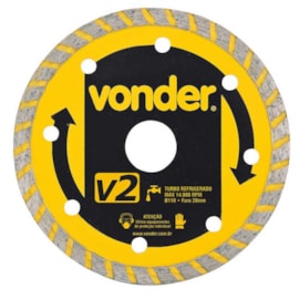 Disco Diamantado 110x20mm Vonder Disco Diamantado 110x20mm Vonder