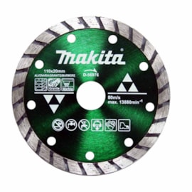 Disco Diamantado Turbo Corte 110x20mm Makita Disco Diamantado Turbo Corte 110x20mm Makita
