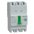 Disjuntor Caixa moldada 3 Polos Go Pact 100A 25Ka 220V-15Ka 380V Fixo G12E3F100 Schneider