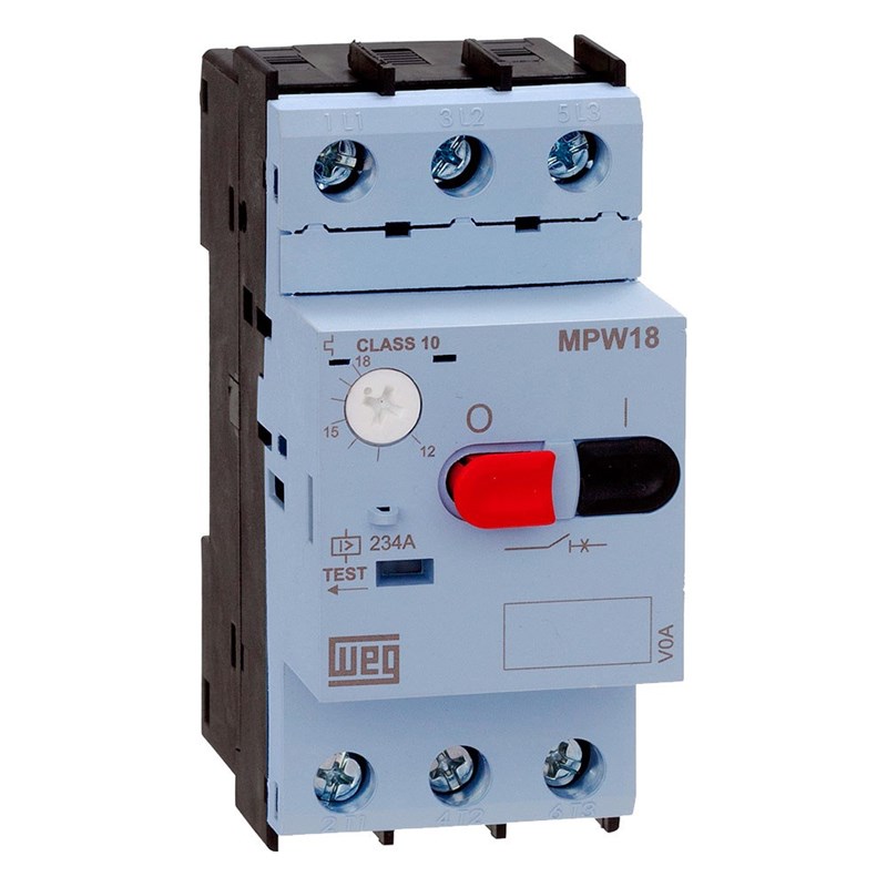 Disjuntor Motor 6,3-10A MPW18-3-U010 12429372 WEG