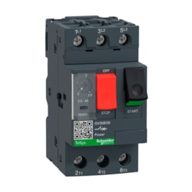 Disjuntor Motor GV2ME08 2.5 - 4A Schneider Disjuntor Motor GV2ME08 2.5 - 4A Schneider
