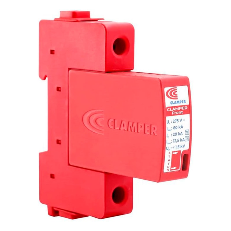 Dps Protetor Contra Surtos 12,5/60Ka 275V Front Classe I II Clamper