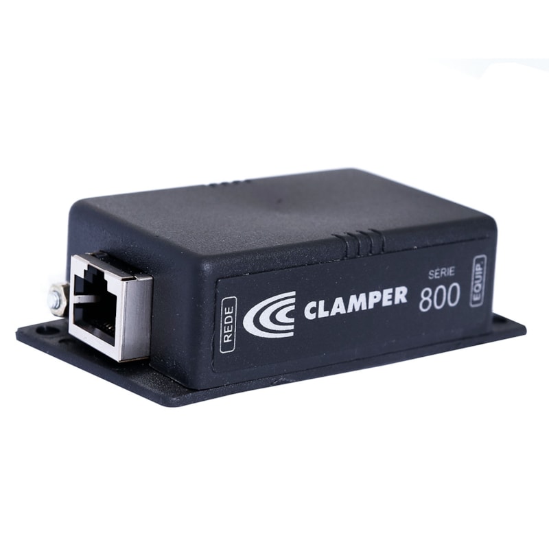 DPS Protetor Contra Surtos Ethernet Cat 5e + Poe Clamper