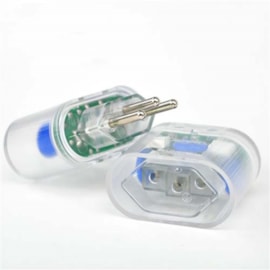 Dps Protetor Contra Surtos Plug Tripolar 10A Transparente Clamper