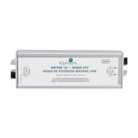 Driver 24W 1A Ip67 Entrada Bivolt Saída 24V Gaya