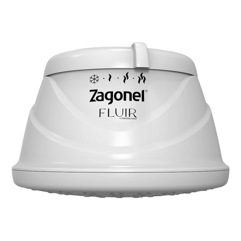 Ducha 4 Temperaturas Fluir Branco 5500W 127V Zagonel