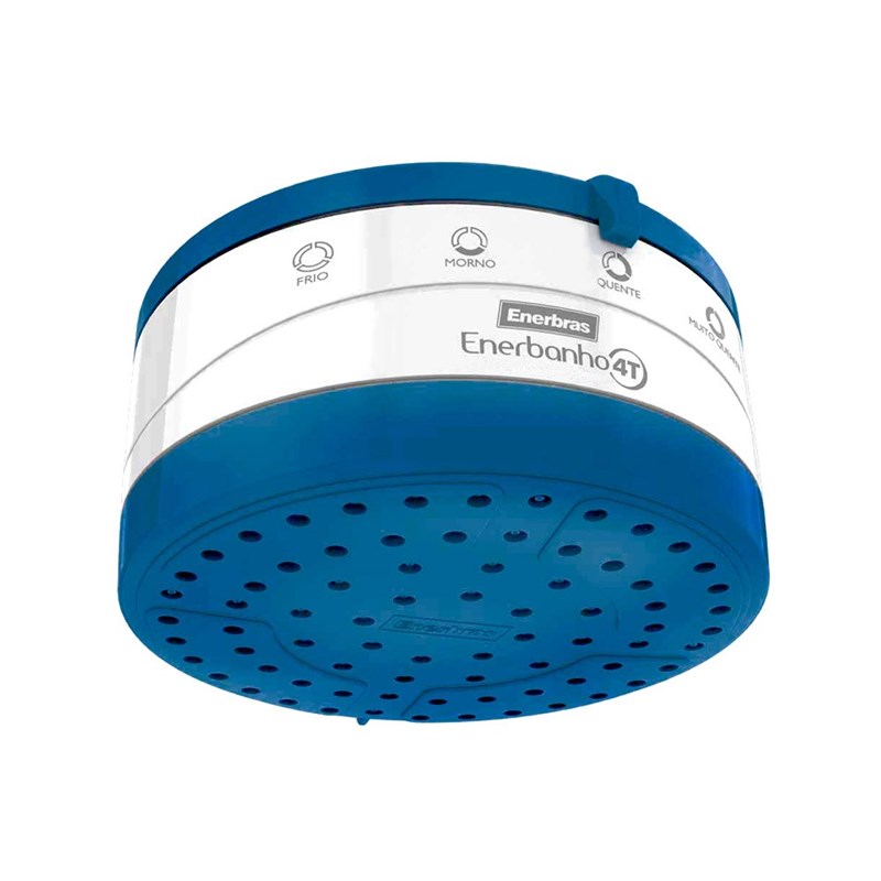 Ducha Eletrônica Enerbanho 4 Temperaturas Azul 6800W 220V Enerbras