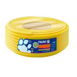 Eletroduto Corrugado Tigreflex 20mm 1/2" Amarelo 50m Tigre Eletroduto Corrugado Tigreflex 20mm 1/2" Amarelo 50m Tigre