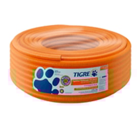 Eletroduto Corrugado Tigreflex 20mm 1/2" Laranja 50m Tigre Eletroduto Corrugado Tigreflex 20mm 1/2" Laranja 50m Tigre