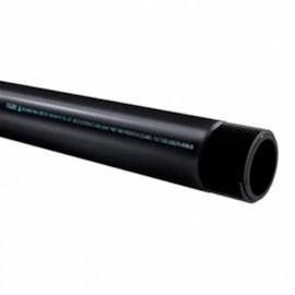 Eletroduto Rígido 2.1/2" 3m Preto Tigre Eletroduto Rígido 2.1/2" 3m Preto Tigre