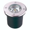 Embutido De Solo Led 3,0W 2700K 150Lm Redondo Inox Ip67 Bivolt Luminatti
