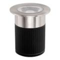Embutido De Solo Led 5,0W 3000K 320Lm 30° Redondo Inox Ip67 Focco Bivolt Stella