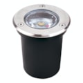 Embutido De Solo Led Redondo Inox 6,0W 2700K 300Lm Ip67 Bivolt Luminatti
