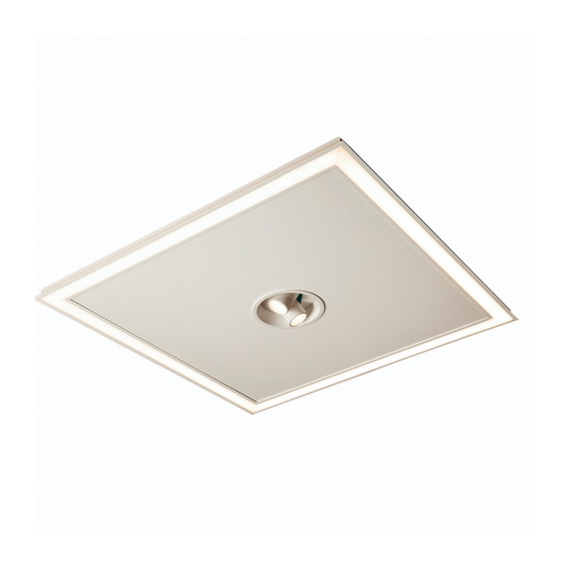 Embutido Led Look 46W 3000K 2910Lm Branco 40Cm Bivolt Usina