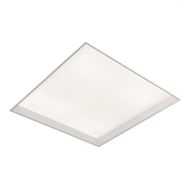 Embutido Led Micro Aba 88w 3000k 5720lm Quadrado Branco  Bivolt