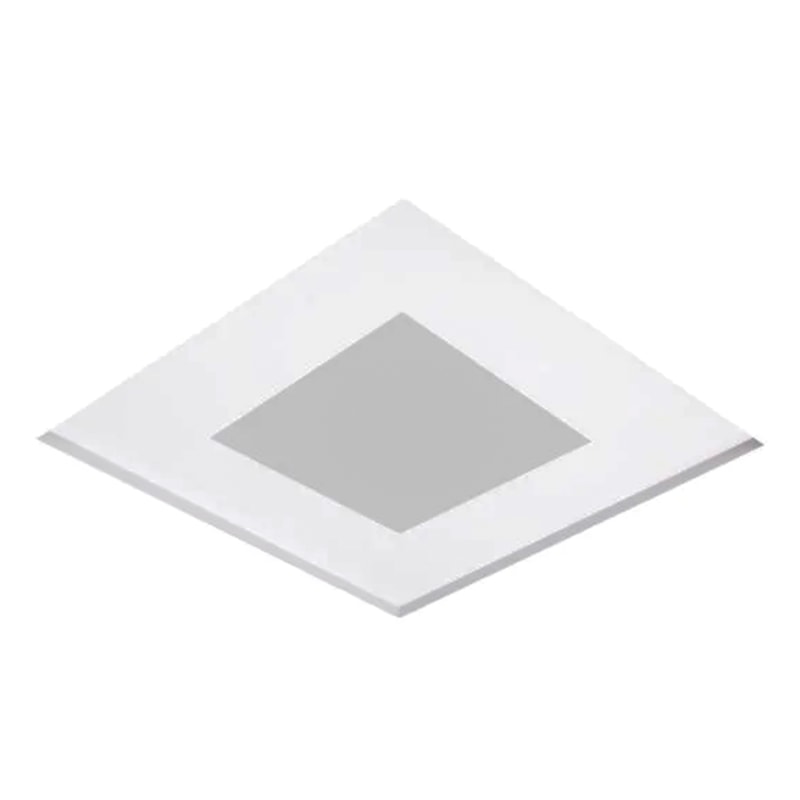 Embutido LED no Frame Donna Quadrado Branco 47cm 3000k Branco Quente Bivolt 30150-50LED3BTBT Usina