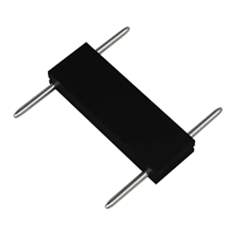 Emenda I 180° Para Trilho Magnetico Preto Infinity Pix