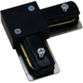Emenda "L" 90° Para Trilho Preto Pix