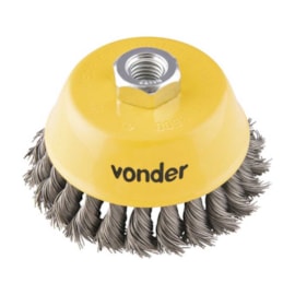 Escova Copo 4" Torcida Vonder Escova Copo 4" Torcida Vonder