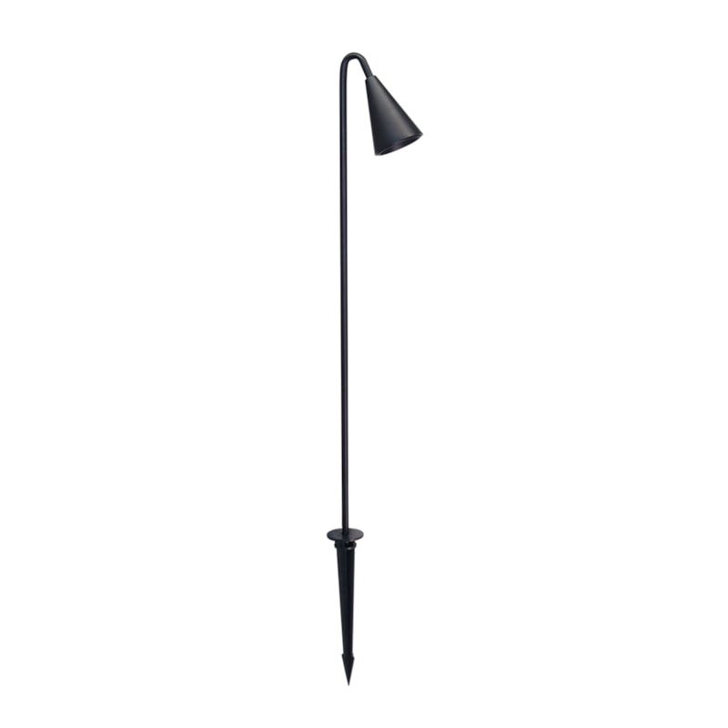 Espeto De Jardim Led Aviva 3W 3000K 300Lm Preto 48Cm 24V Gaya