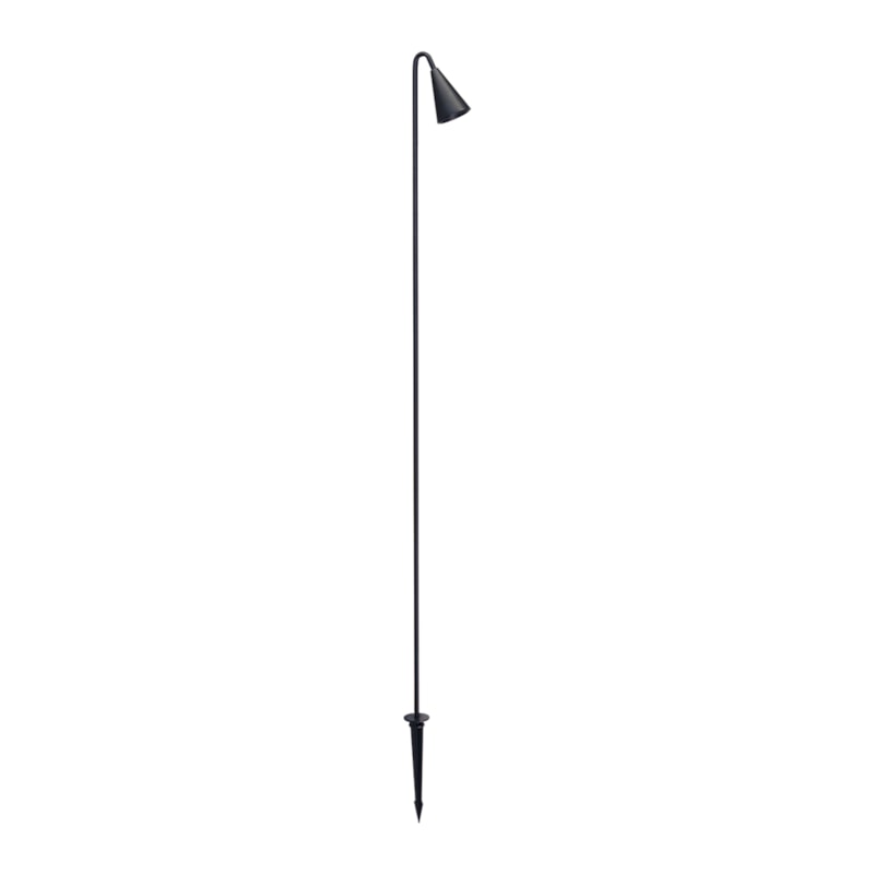 Espeto De Jardim Led Aviva 3W 3000K 300Lm Preto 98Cm 24V Gaya