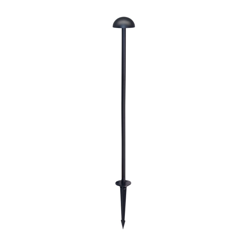 Espeto De Jardim Led Dalia 3,5W 3000K 350Lm Preto 60Cm 24V Gaya