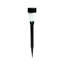 Espeto de Jardim LED Energia Solar Luz Amarela IP44 Preto Taschibra Espeto de Jardim LED Energia Solar Luz Amarela IP44 Preto Taschibra