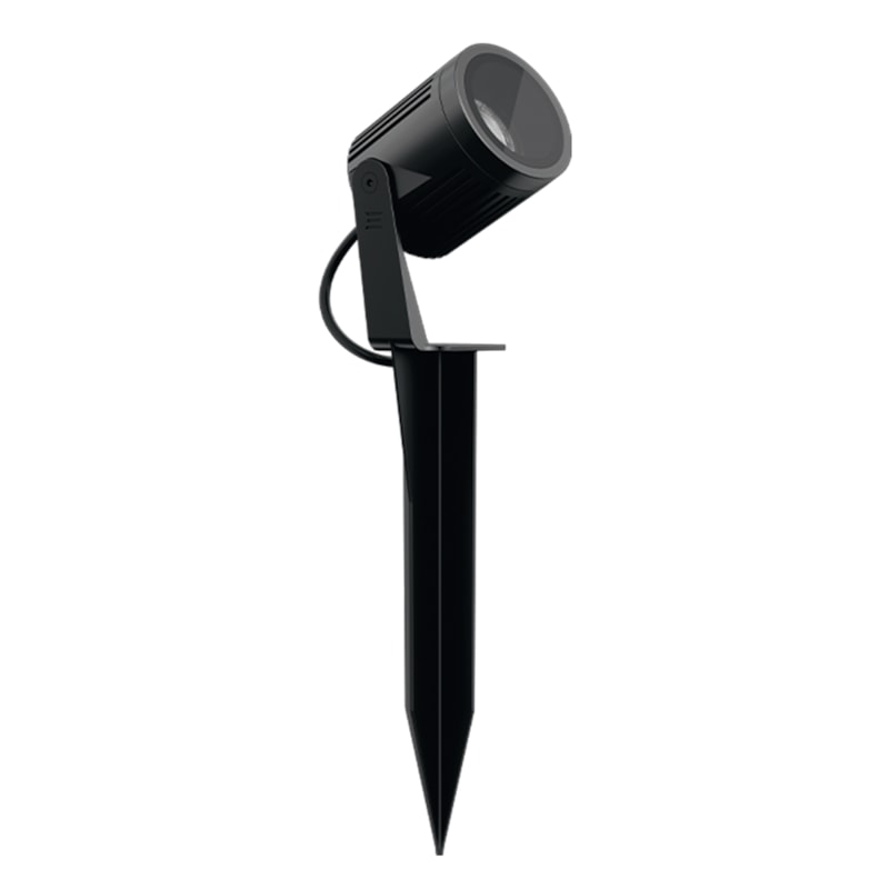Espeto De Jardim Led S.Ground 18,5W 3000K 1500Lm Preto Ip67 Bivolt Stella