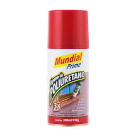 Espuma Expansiva De Poliuretano 300Ml/190G Mundial Prime