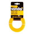 Fio Nylon Para Cortar Grama 1.8Mm Com 15 Metros Vonder