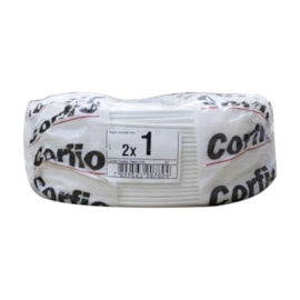 Fio Paralelo 1,00mm 100m Branco Corfio/Cobrecom Fio Paralelo 1,00mm 100m Branco Corfio/Cobrecom