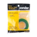 Fita Dupla Face Acrílica 19Mm Rolo Com 2M Vonder